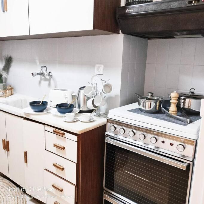 Apartamento New Modern Flat Pyrgos Centre Olympia Exterior foto